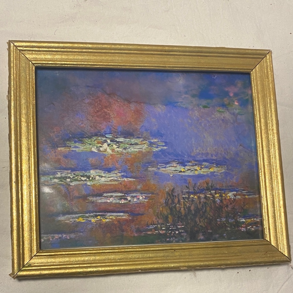 Gold Framed Impressionist Art Print